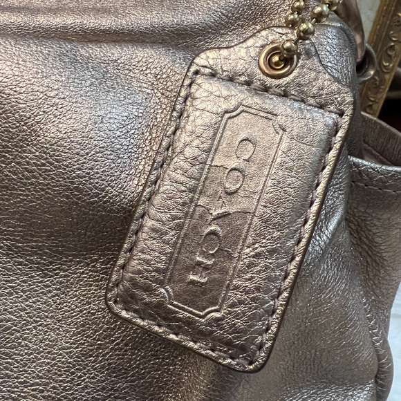 Coach Metallic Handbag - Picture 3 of 10